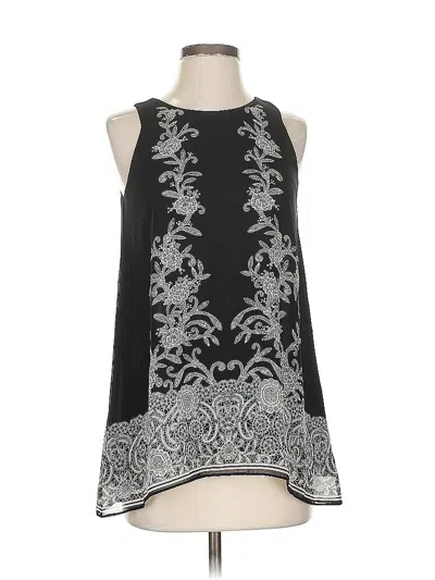 Pre-owned Max Studio Sleeveless T-shirt In Black