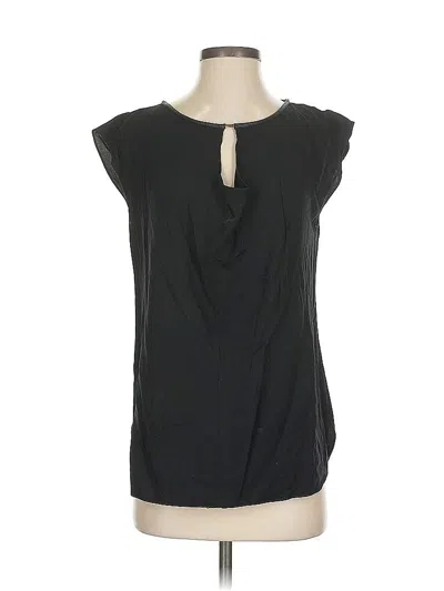 Pre-owned Max Studio Sleeveless T-shirt In Black