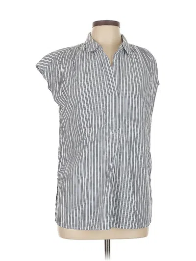 Pre-owned Max Studio Sleeveless T-shirt In Gray