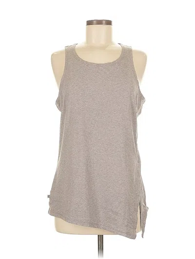 Pre-owned Max Studio Sleeveless T-shirt In Gray