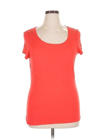 Pre-owned Max Studio Sleeveless T-shirt In Orange