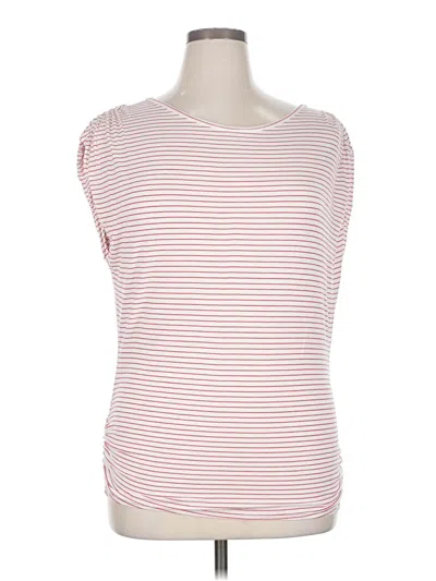 Pre-owned Max Studio Sleeveless T-shirt In Pink