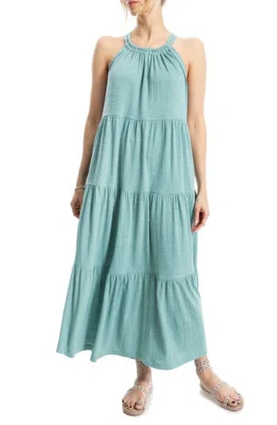 Max Studio Sleeveless Tiered Maxi Dress