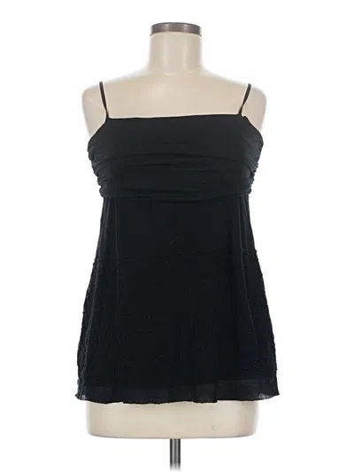Pre-owned Max Studio Sleeveless Top Black Strapless Neckline Tops