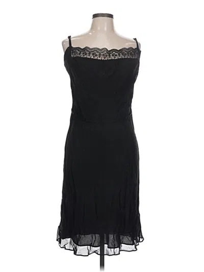 Pre-owned Max Studio Sleeveless Top Black Sweetheart Neckline Tops