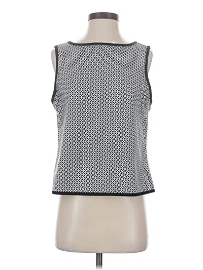 Pre-owned Max Studio Sleeveless Top Gray Boatneck Tops