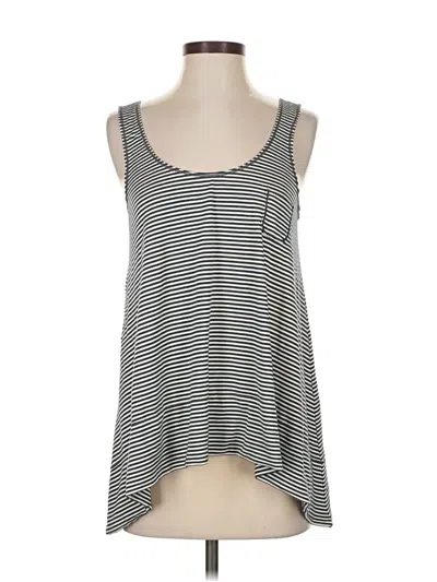 Pre-owned Max Studio Sleeveless Top Gray Scoop Neck Tops