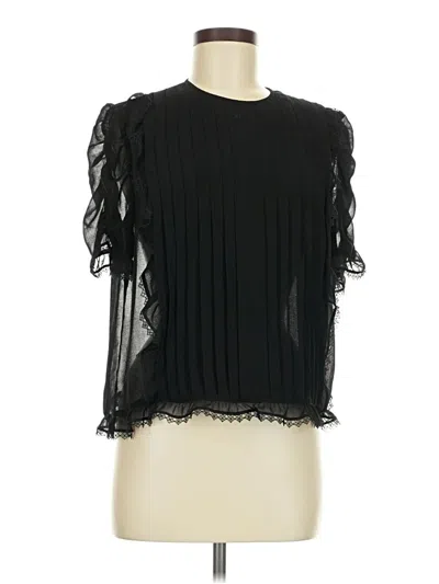 Pre-owned Max Studio Sleeveless T-shirt In Black