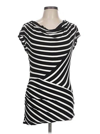 Pre-owned Max Studio Sleeveless T-shirt In Black