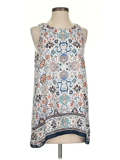 Pre-owned Max Studio Sleeveless T-shirt In Blue