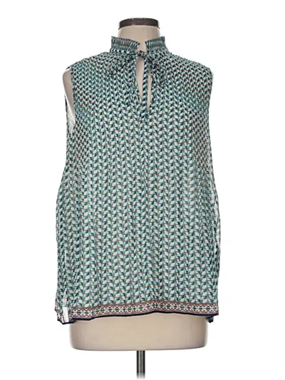 Pre-owned Max Studio Sleeveless T-shirt In Blue