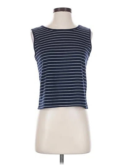 Pre-owned Max Studio Sleeveless T-shirt In Blue
