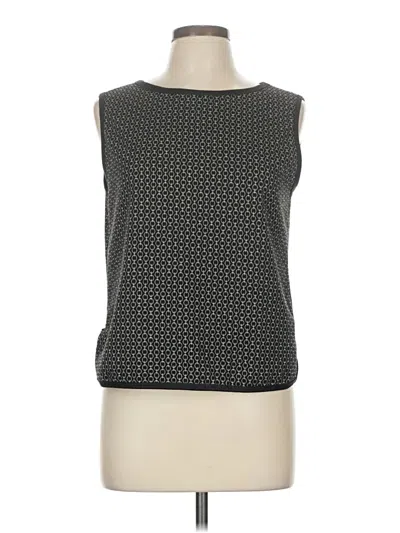 Pre-owned Max Studio Sleeveless T-shirt In Gray