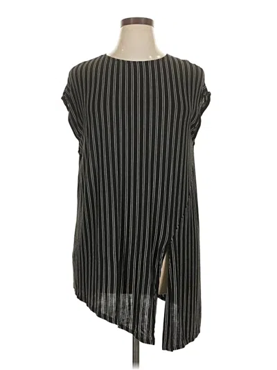 Pre-owned Max Studio Sleeveless T-shirt In Gray
