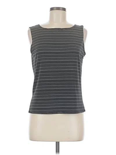 Pre-owned Max Studio Sleeveless T-shirt In Gray