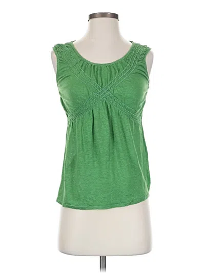 Pre-owned Max Studio Sleeveless T-shirt In Green