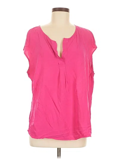 Pre-owned Max Studio Sleeveless T-shirt In Pink