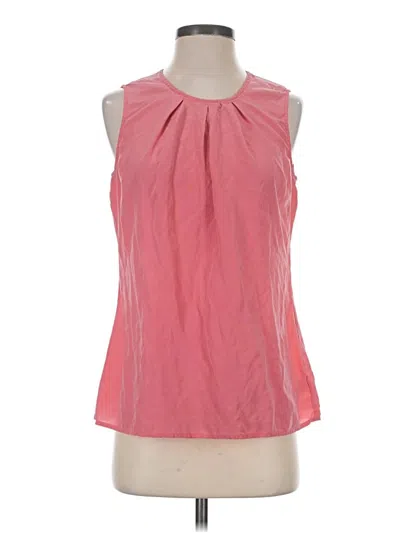 Pre-owned Max Studio Sleeveless T-shirt In Pink