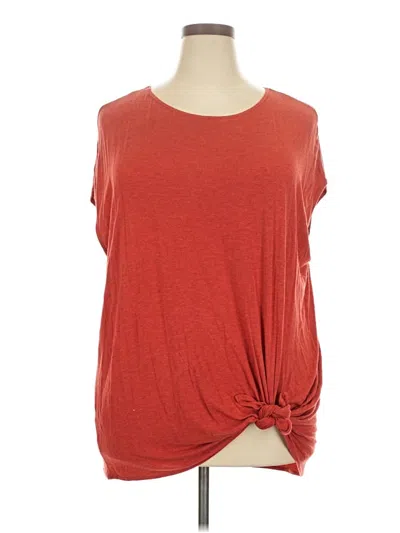 Pre-owned Max Studio Sleeveless T-shirt In Red