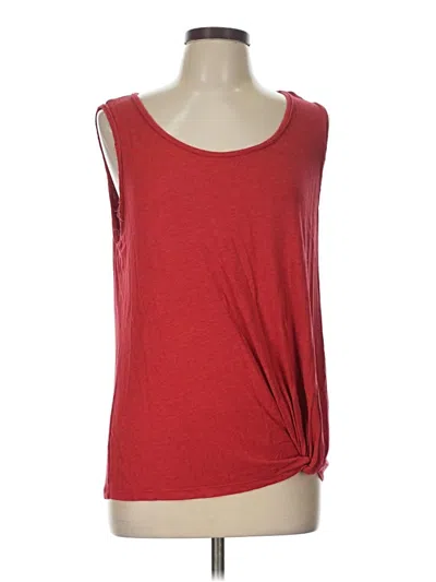 Pre-owned Max Studio Sleeveless T-shirt In Red