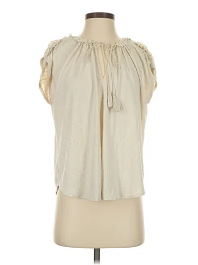 Pre-owned Max Studio Sleeveless T-shirt In White