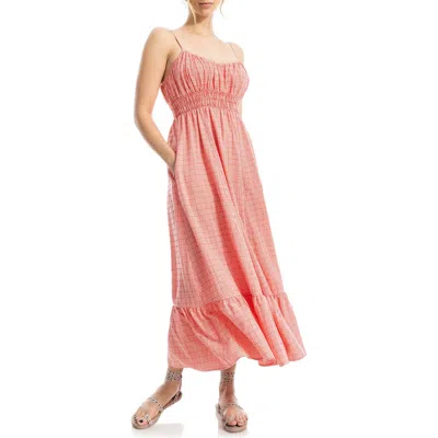 Max Studio Smocked Waist Maxi Sundress