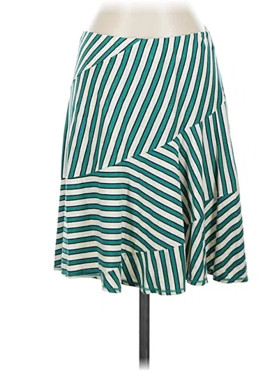 Pre-owned Max Studio Specialty Products Casual Skirt In Green