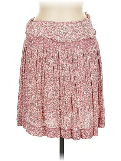 Pre-owned Max Studio Specialty Products Casual Skirt In Pink