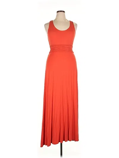 Pre-owned Max Studio Specialty Products Cocktail Dress In Orange