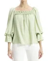 MAX STUDIO SQUARE NECK TOP