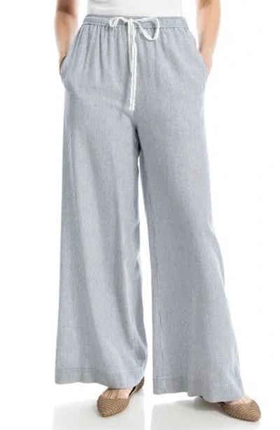 Max Studio Stripe Drawstring Pants