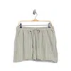 Max Studio Stripe Drawstring Shorts In Multi