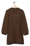 Max Studio Sweater Dress In Brown