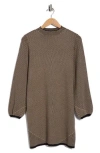 Max Studio Sweater Dress In Brown