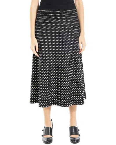 Max Studio Sweater Skirt In Black