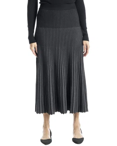 Max Studio Sweater Skirt In Black