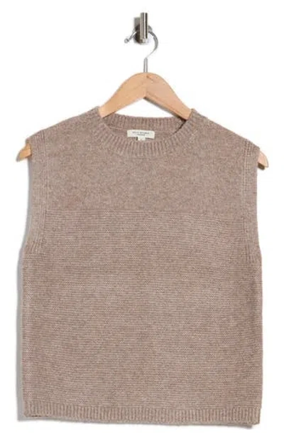 Max Studio Sweater Vest In Fossil