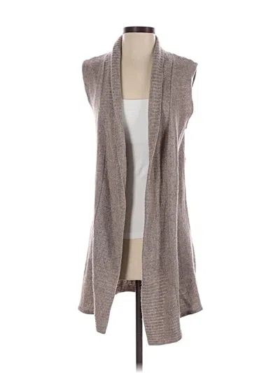 Pre-owned Max Studio Sweater Vest In Gray