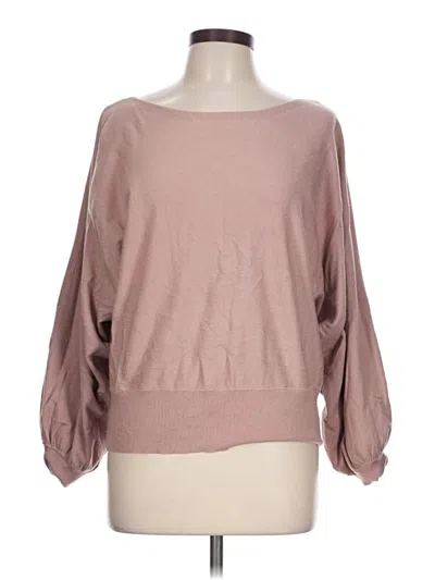 Pre-owned Max Studio Sweatshirt In Pink