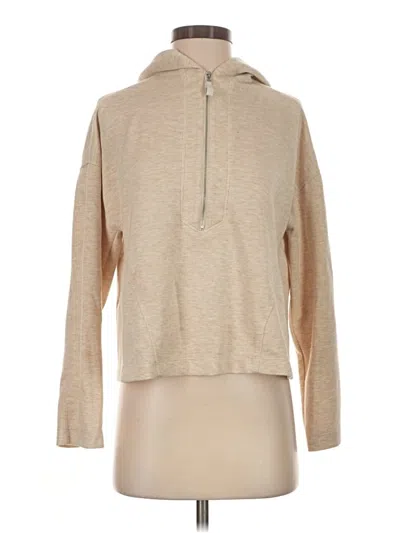 Pre-owned Max Studio Sweatshirt In Tan