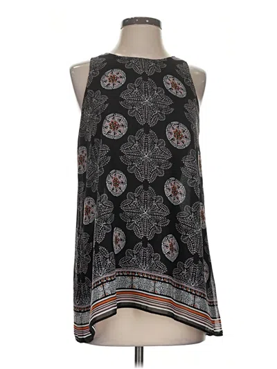 Pre-owned Max Studio Tank Top Black Halter Neckline Tops