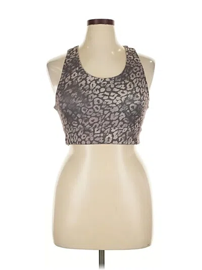 Pre-owned Max Studio Tank Top Gray Halter Neckline Tops