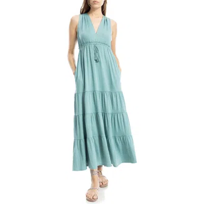 Max Studio Tassel Tie Maxi Dress