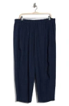 Max Studio Texture Barrel Pants