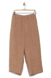 Max Studio Texture Barrel Pants