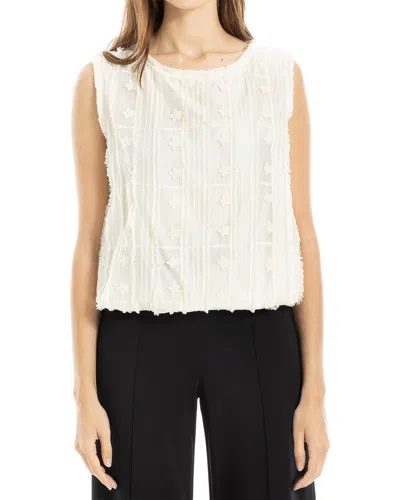 Max Studio Textured Blouse In Multi