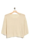 Max Studio Textured Dolman Sleeve Sweater In Neutral