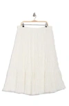 Max Studio Textured Maxi Skirt