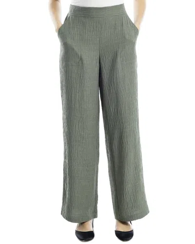Max Studio Textured Woven Wide Leg Pant In Multi