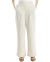 Max Studio Textured Woven Wide Leg Pant In Multi